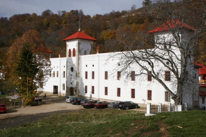 Manastirea Arnota - Pe muntele Arnota, sat BISTRITA; comuna COSTESTI, district Valcea