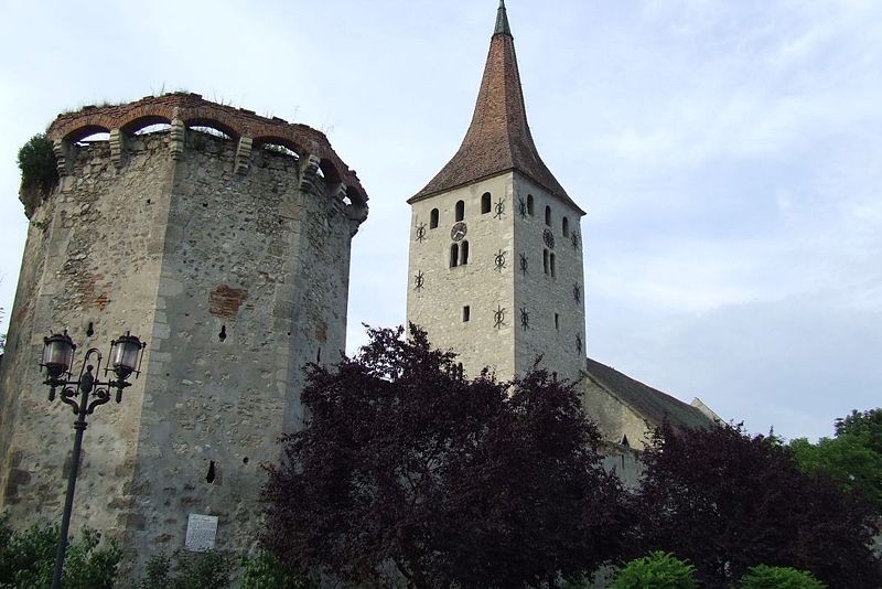 Cetatea Aiudului - Piaţa Consiliul Europei, municipiul AIUD, district Alba